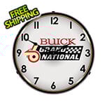 Collectable Sign and Clock Buick Grand National Backlit Wall Clock