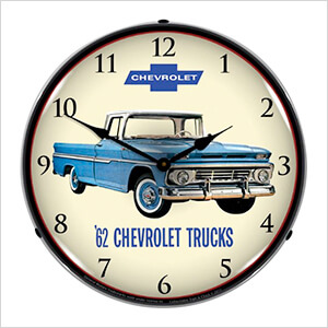 1962 Chevrolet Truck Backlit Wall Clock