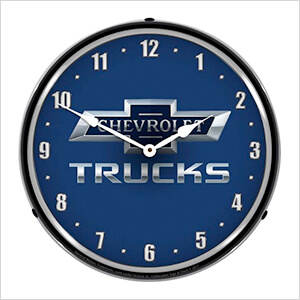 Chevrolet Trucks 100th Anniversary Backlit Wall Clock
