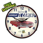 Collectable Sign and Clock 1959 El Camino Backlit Wall Clock