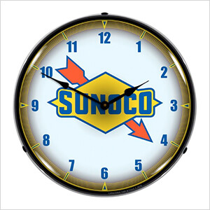 Sunoco Backlit Wall Clock