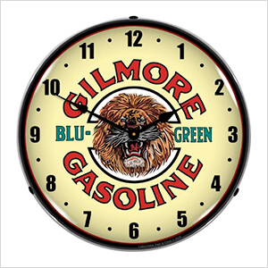 Gilmore Gas Backlit Wall Clock