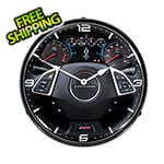 Collectable Sign and Clock 2017 Camaro Dashboard Backlit Wall Clock