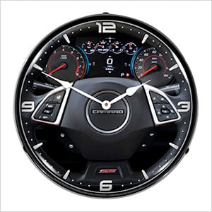 2017 Camaro Dashboard Backlit Wall Clock