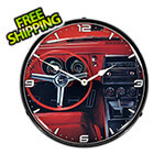 Collectable Sign and Clock 1967 Camaro Dashboard Backlit Wall Clock