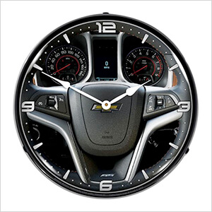 2013 Camaro Dashboard Backlit Wall Clock