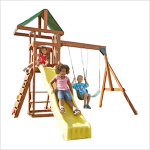 Scrambler Outdoor Play Set with Slide