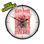 Collectable Sign and Clock We're Born this Way Backlit Wall Clock