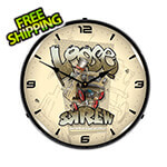 Collectable Sign and Clock Loose Skrew Backlit Wall Clock