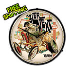 Collectable Sign and Clock Yer Next Backlit Wall Clock