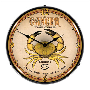 Cancer Backlit Wall Clock