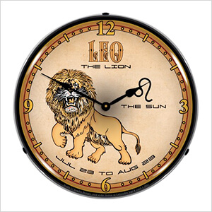 Leo Backlit Wall Clock