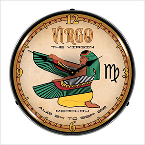 Virgo Backlit Wall Clock