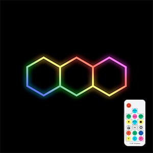 RGB 3 Hex LED Lighting Kit
