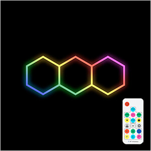 RGB 3 Hex LED Lighting Kit