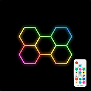 RGB 5 Hex LED Lighting Kit