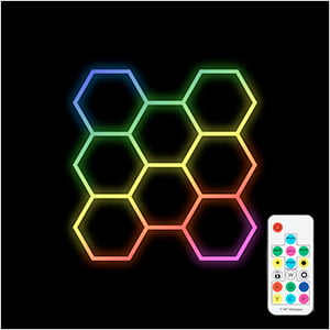 RGB 8 Hex LED Lighting Kit