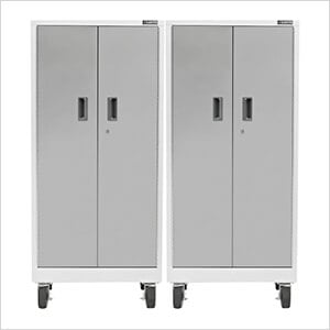 2 x Premier Tall GearLocker Garage Cabinet