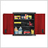 4 x Premier 30-Inch Wall GearBox Garage Cabinet