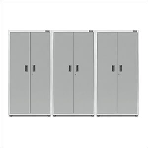 3 x Ready-To-Assemble 36-Inch Garage Cabinet