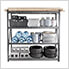 90-Inch Tool-Free Rack Shelving (3-Pack)