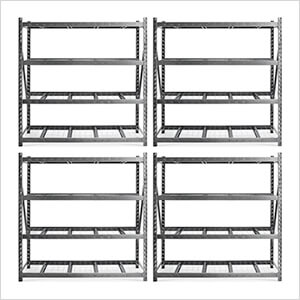 90-Inch Tool-Free Rack Shelving (4-Pack)