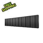 Proslat 10-Piece Mat Black Tall Garage Cabinet Set with Black Handles