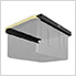 Overhead Storage Bin Rail System (1 Set)