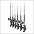 Spinning and Offshore Fishing Rod Rack Organizer