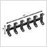 Spinning Fishing Rod Rack Organizer