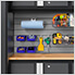 BOLD Series 3.0 Grey 9-Piece Set with Bamboo Top, Backsplash and Hook Kit