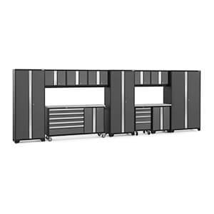 BOLD 3.0 Grey 12-Piece Project Center Set with Stainless Top