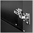 PRO Series Black 10-Piece Set with Stainless Top, Slatwall Hook Kit and LEDs