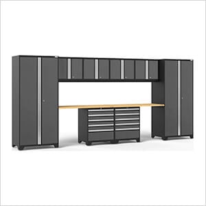 NewAge 52055 | PRO Series 3.0 Grey 10-Piece Set with Bamboo Top