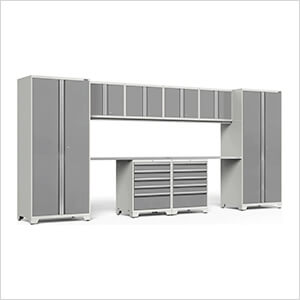 PRO Series Platinum 10-Piece Set with Stainless Steel Top