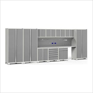 PRO Series  Platinum 12-Piece Set with Stainless Tops and Slatwall Hook Kit