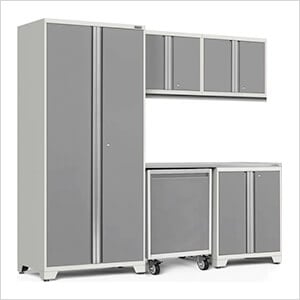 PRO Series Platinum 6-Piece Set with Stainless Steel Top