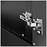 PRO Series 3.0 Black 7-Piece Set with Stainless Steel Top, Slatwall and LED Lights