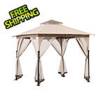 Sunjoy Group 9.5 x 9.5 Steel Soft Top Gazebo