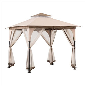 9.5 x 9.5 Steel Soft Top Gazebo