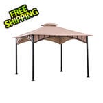 Sunjoy 11 x 11 Steel Soft Top Gazebo