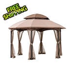 Sunjoy 13.5 x 13.5 Soft Top Gazebo with Ceiling Hook