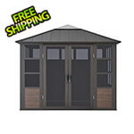 Sunjoy 11 x 11 Aluminum Gazebo Sunroom 