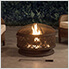 30-Inch Steel Wood Burning Fire Pit with Spark Screen and Fire Poker