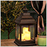 20-Inch Battery Powered Hanging LED Lantern