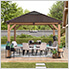 11 x 11 Wooden Hardtop Gazebo with Ceiling Hook