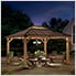 11 x 13 Wooden Hardtop Gazebo with Ceiling Hook