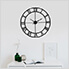 Black Wall Clock