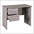 39.5-Inch Modern Home Office Table with 2 Drawers