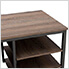 47-Inch Industrial Design Home Office Computer Desk with Shelves